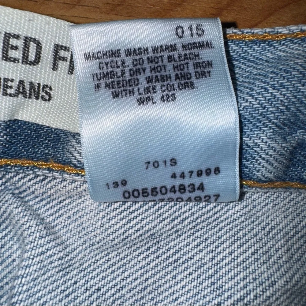 LEVI STRAUSS & CO 550 MEN'S LIGHT BLUE RELAXED FIT JEANS 29 X 32 100% Cotton